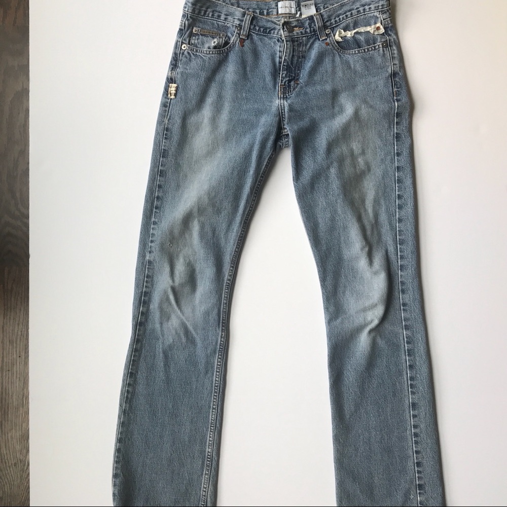 VTG Calvin Klein Low Rise Bootcut w/ lace-7 - Picture 3 of 8